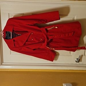 Lane Bryant double breasted jacket with 2 zipper pockets